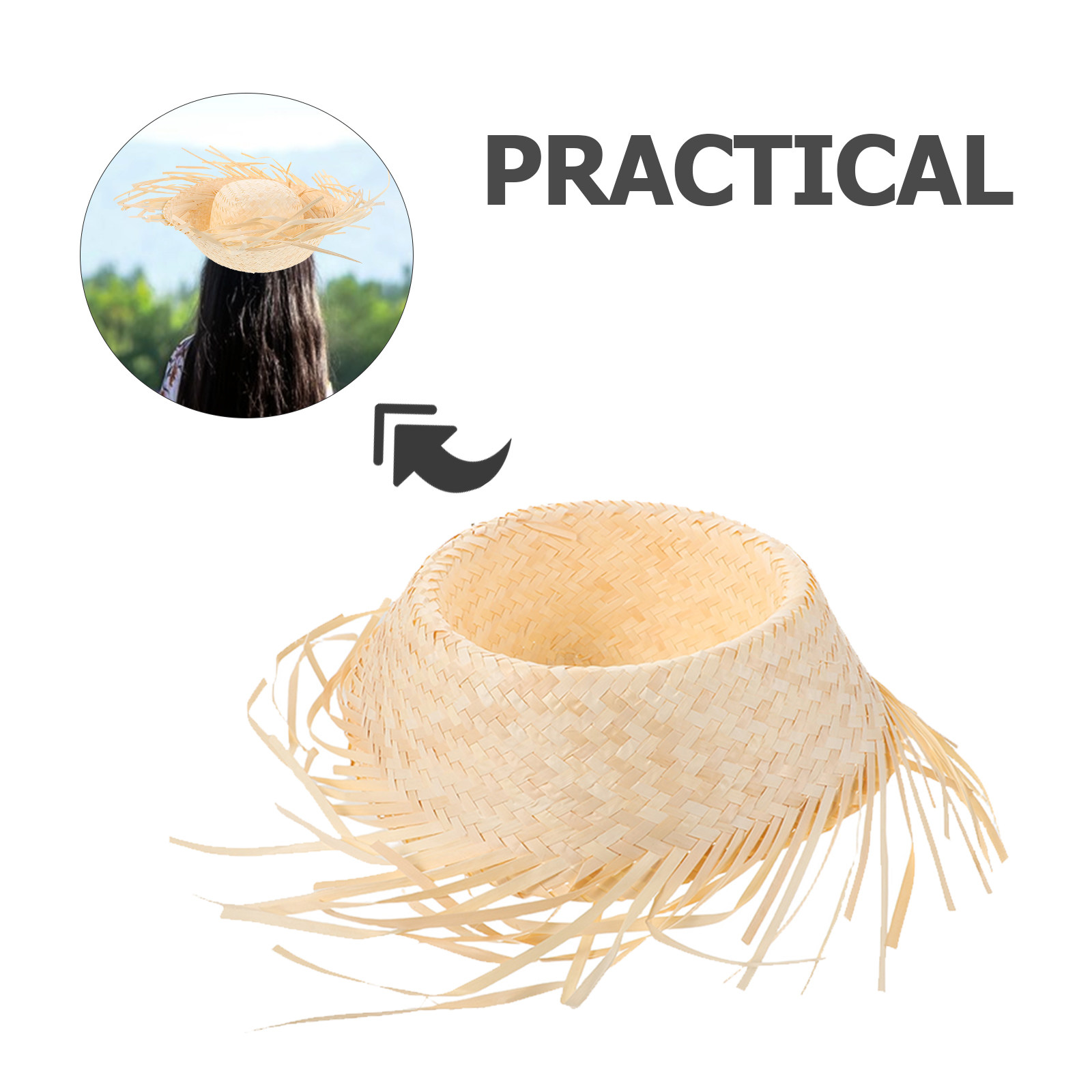2 stuks Hawaiiaanse strohoed m - Hat Floppy Wide recensie en prijs