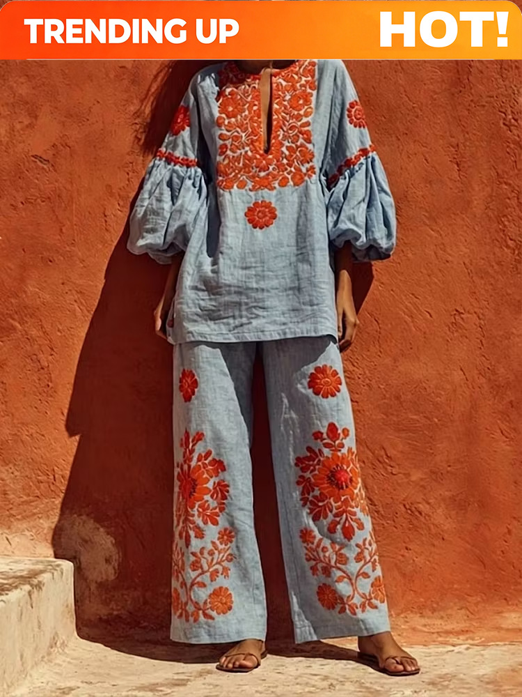 Op maat gemaakte dames boho li - Linen Pant Wide recensie en prijs