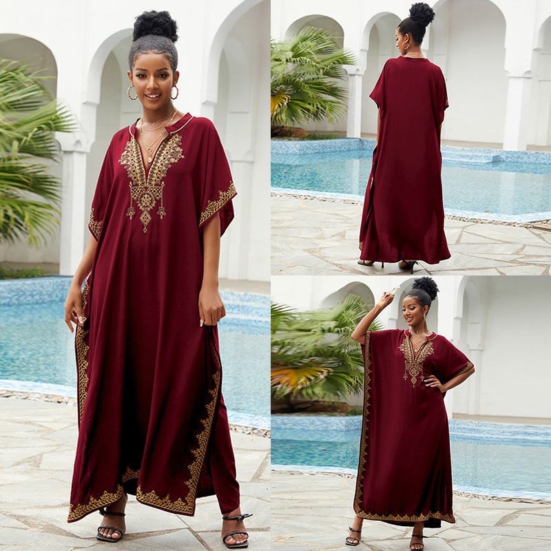 Plus Size Strandjurk voor Dame - Cover Up Kaftan recensie en prijs