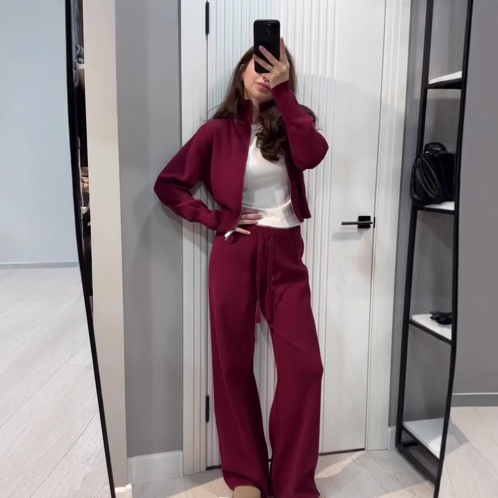 Vrouwen bijpassende sets gebre - Linen Pant Wide recensie en prijs