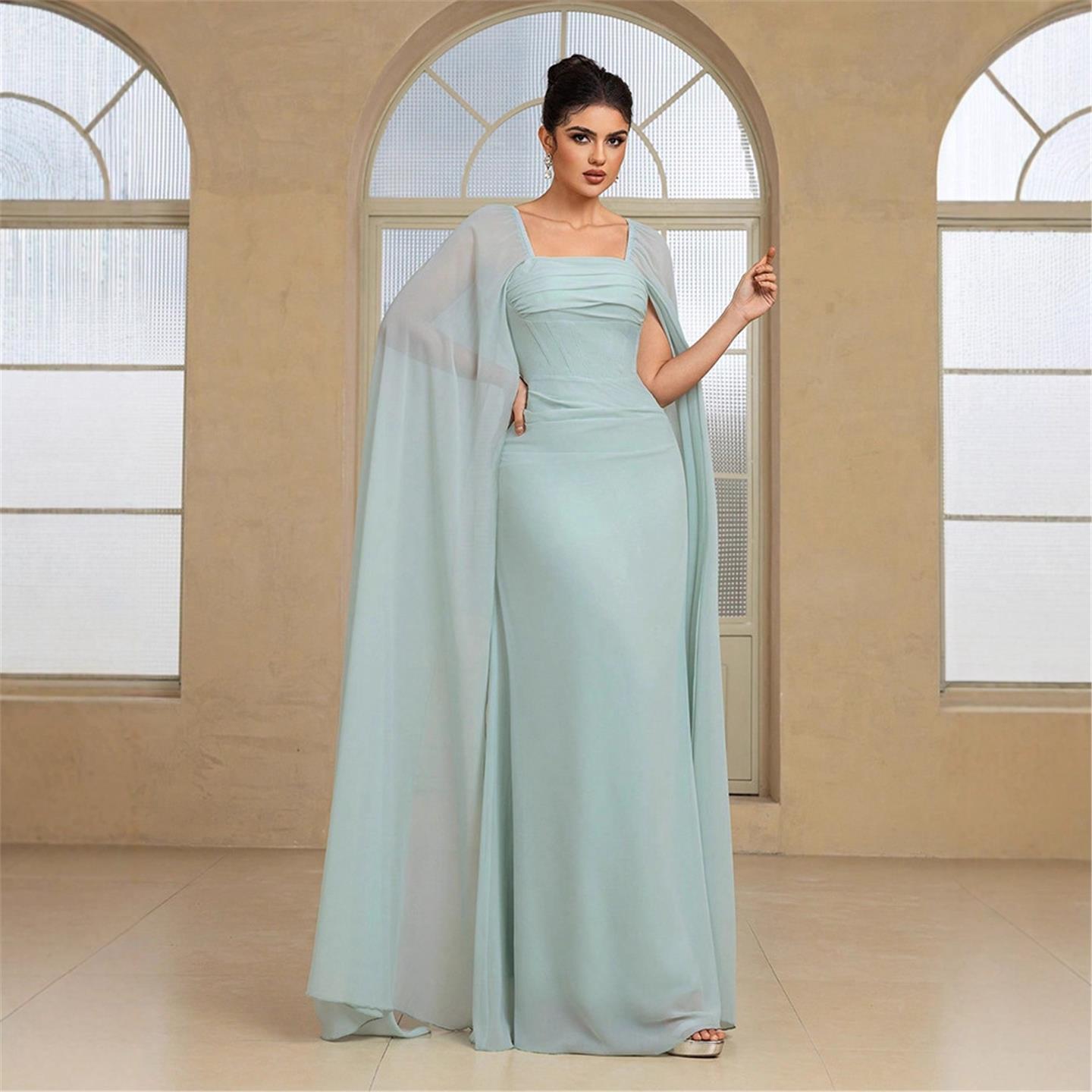 Elegante lange avondjurk, effe - Linen Dress Wrap recensie en prijs